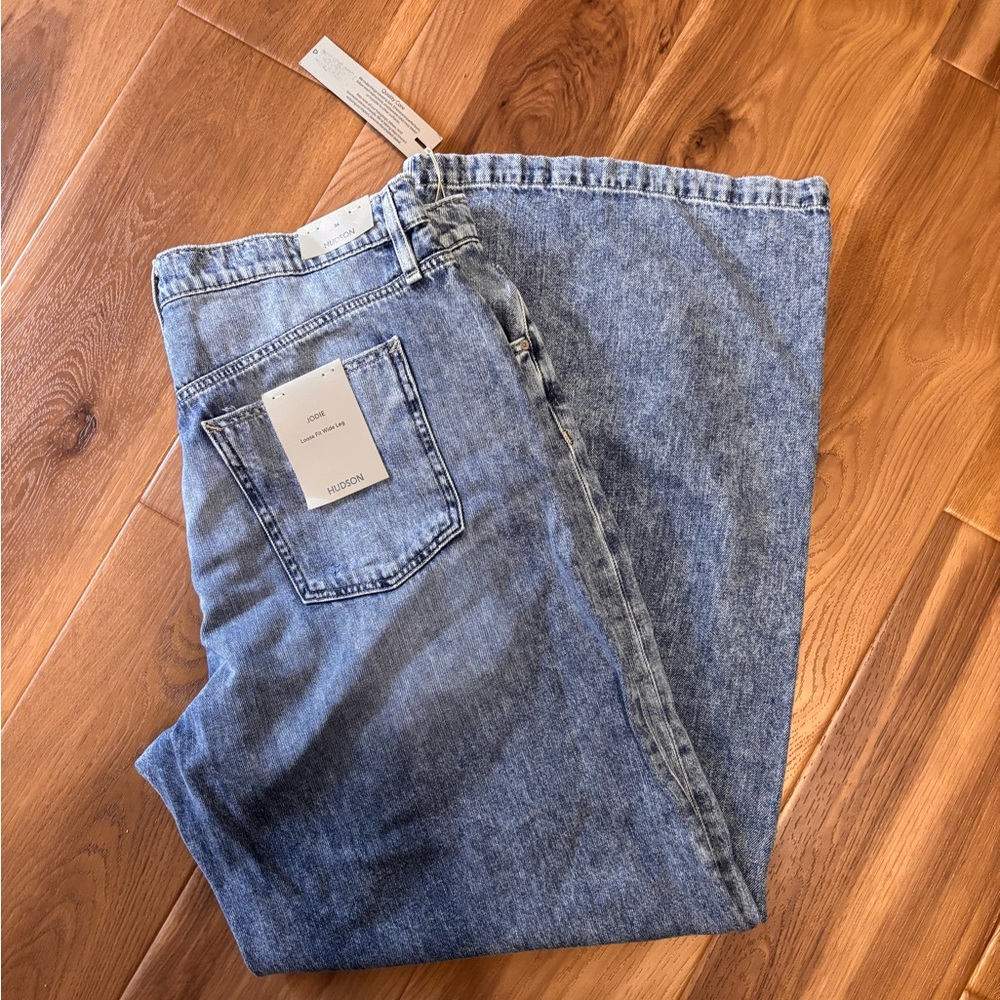 Hudson Jeans Women's Blue Wide Leg
